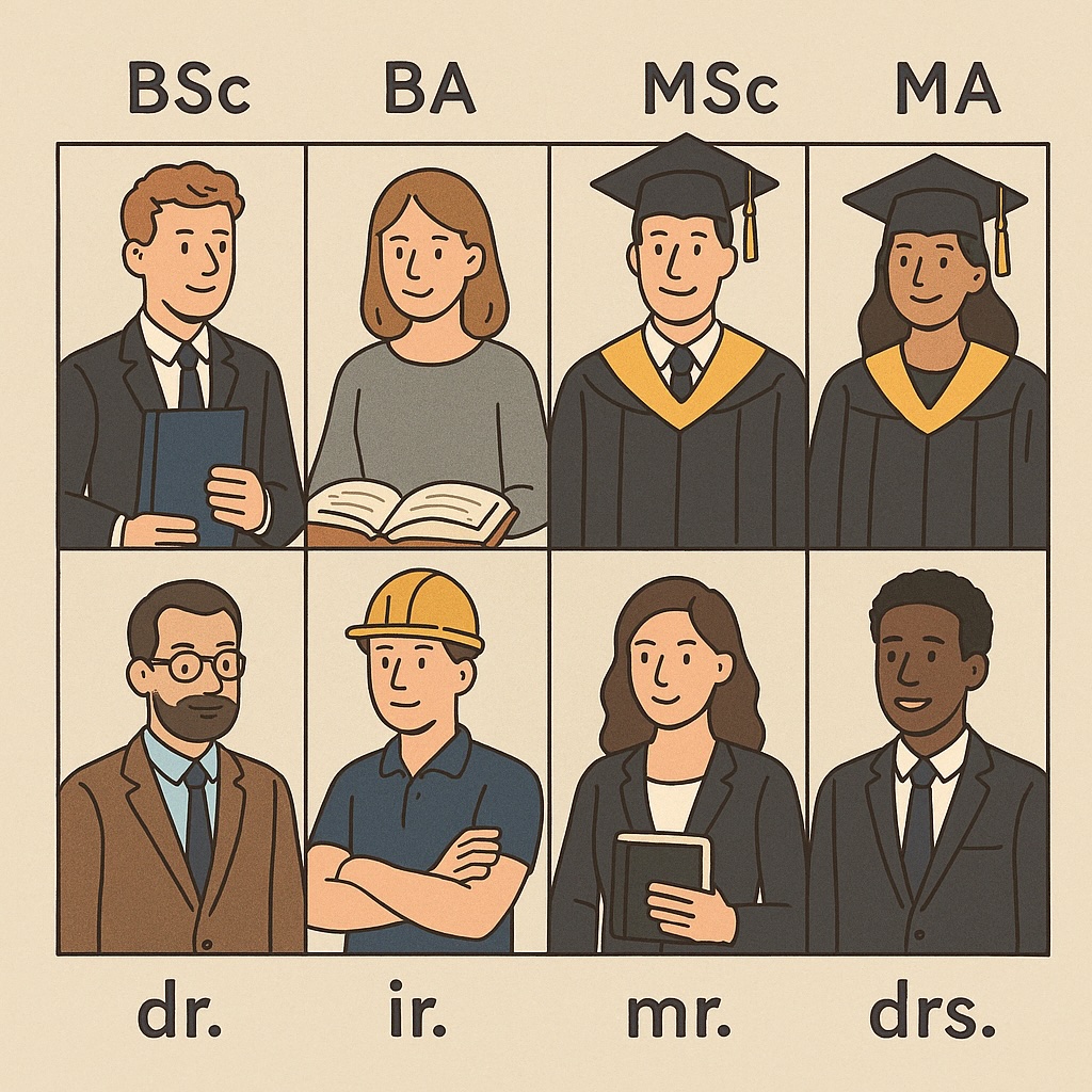 Overview of Academic and Professional Titles in the Netherlands - DataJobs.nl