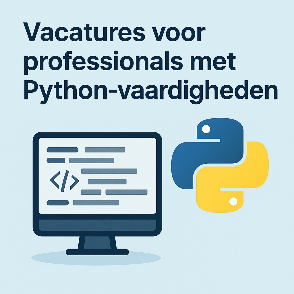 Vacatures voor professionals met Python vaardigheden - DataJobs.nl