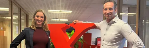 Almar en Anna ontwikkelen een nieuw dataplatform voor een ziekenhuis