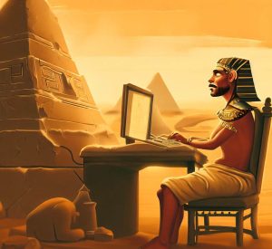 Geschiedenis van data en analytics oude Egyptenaar- DataJobs.nl
